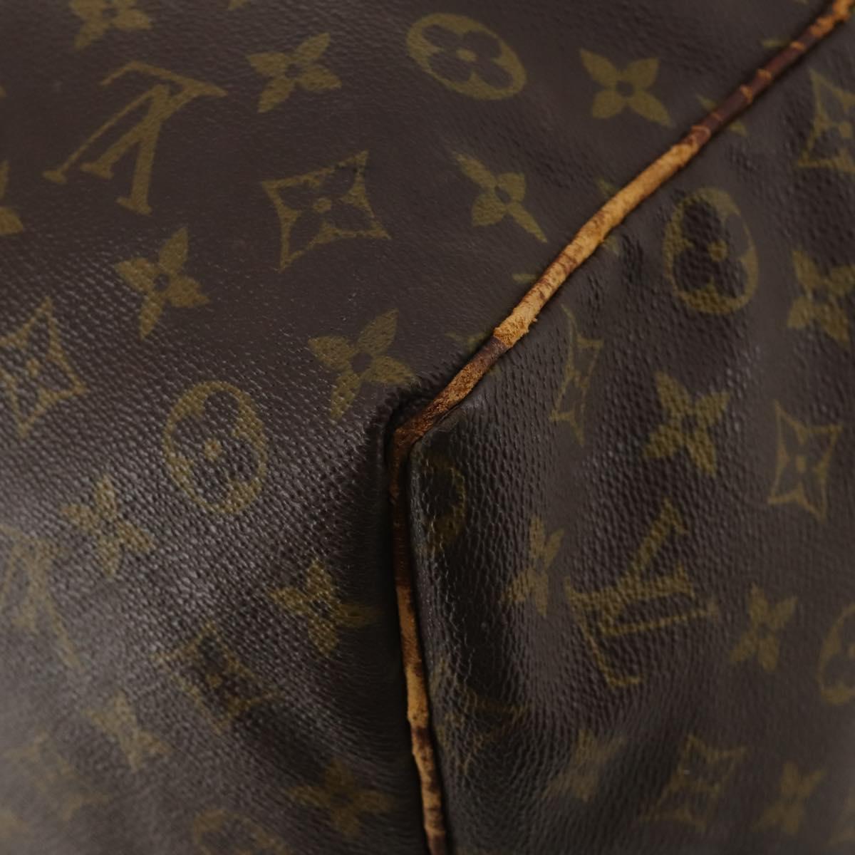 LOUIS VUITTON Monogram Keepall 60 Boston Bag M41422 LV Auth 187763