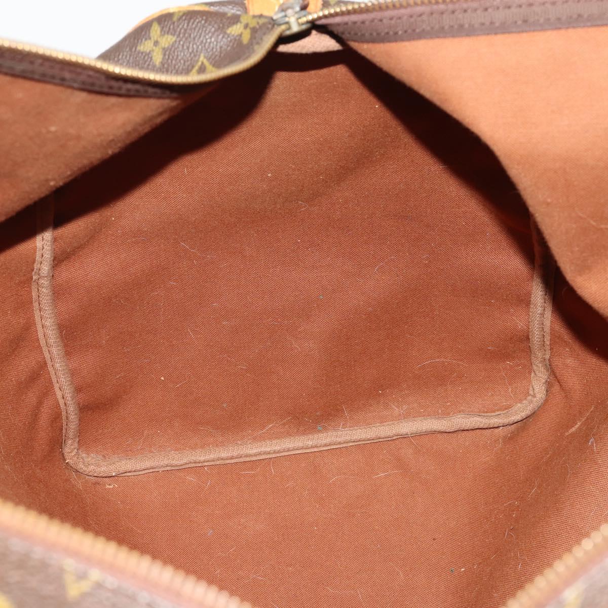 LOUIS VUITTON Monogram Keepall 60 Boston Bag M41422 LV Auth 187763