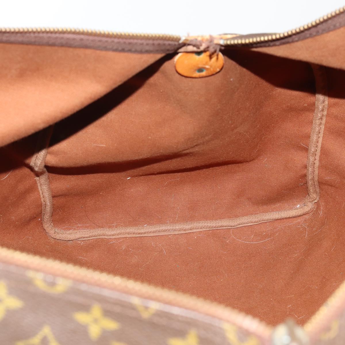 LOUIS VUITTON Monogram Keepall 60 Boston Bag M41422 LV Auth 187763