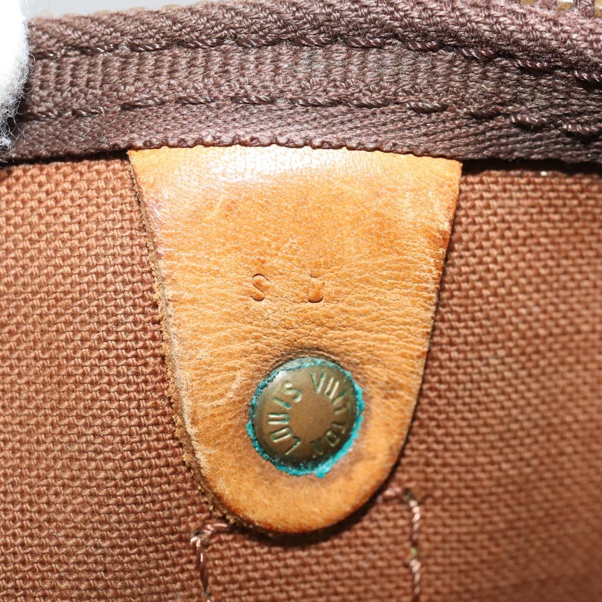 LOUIS VUITTON Monogram Keepall 60 Boston Bag M41422 LV Auth 187763