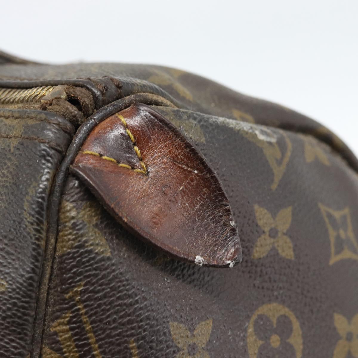LOUIS VUITTON Monogram Speedy 30 Hand Bag M41526 LV Auth 187765