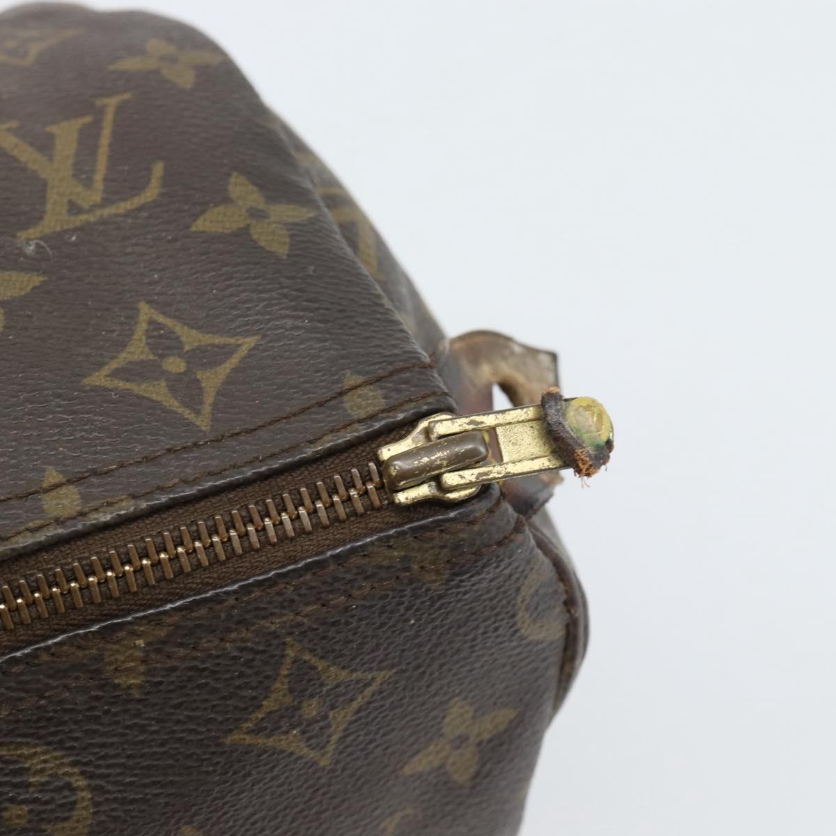 LOUIS VUITTON Monogram Speedy 30 Hand Bag M41526 LV Auth 187765