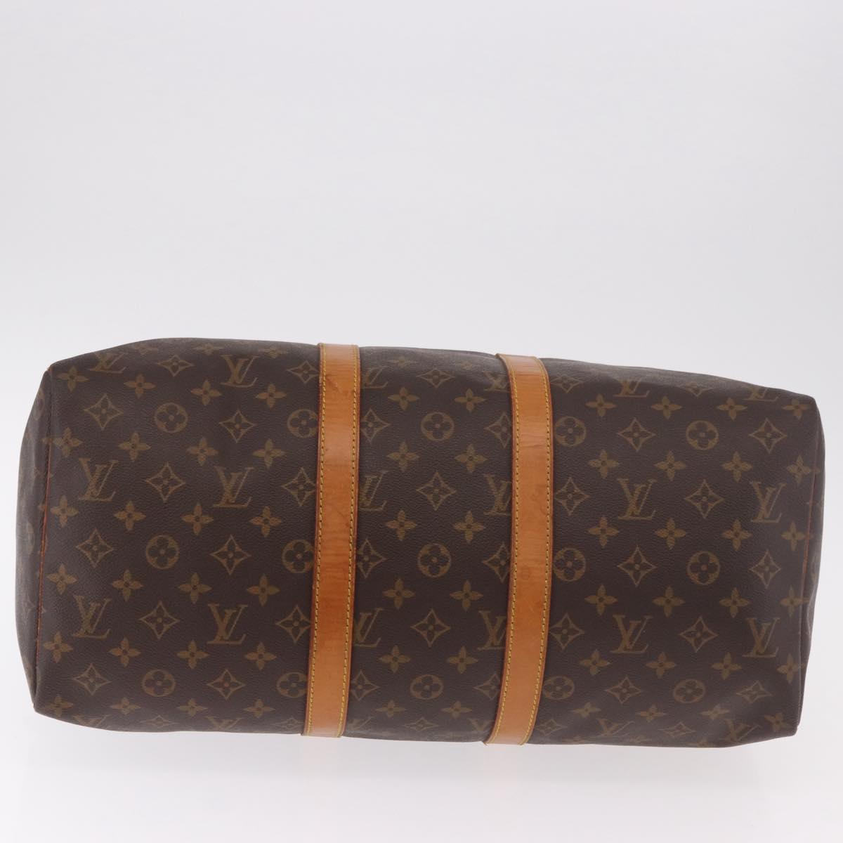 LOUIS VUITTON Monogram Keepall 45 Boston Bag M41428 LV Auth 187787