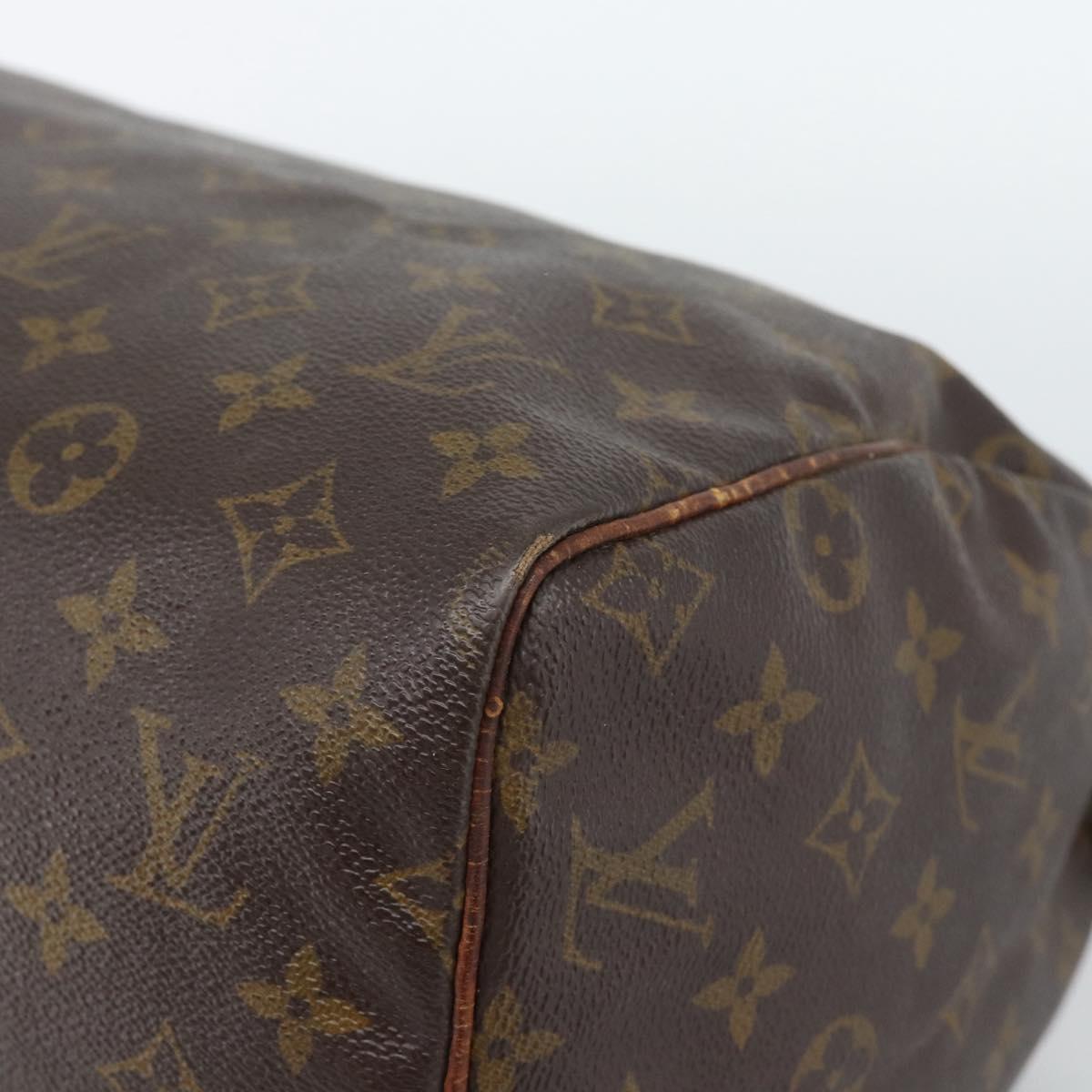 LOUIS VUITTON Monogram Speedy 30 Hand Bag M41526 LV Auth 187789