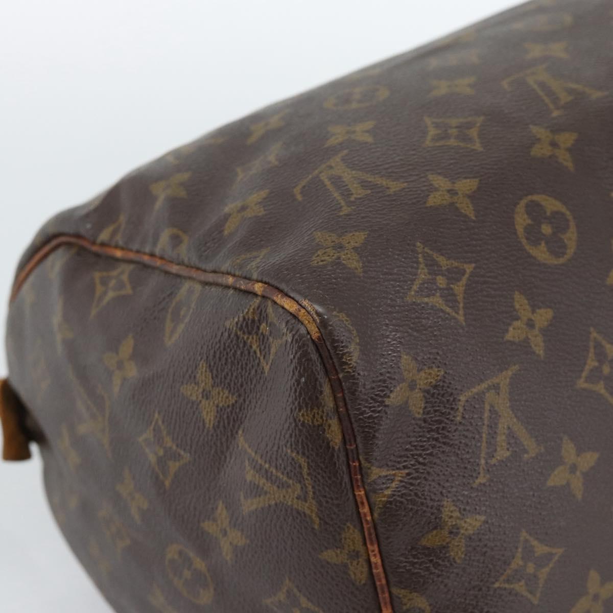 LOUIS VUITTON Monogram Speedy 30 Hand Bag M41526 LV Auth 187789