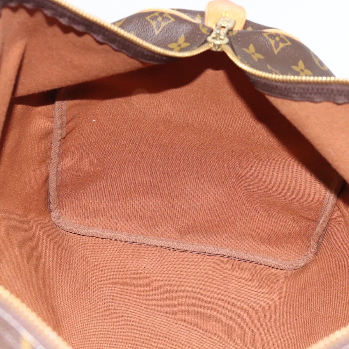 LOUIS VUITTON Monogram Keepall 55 Boston Bag M41424 LV Auth 187801A