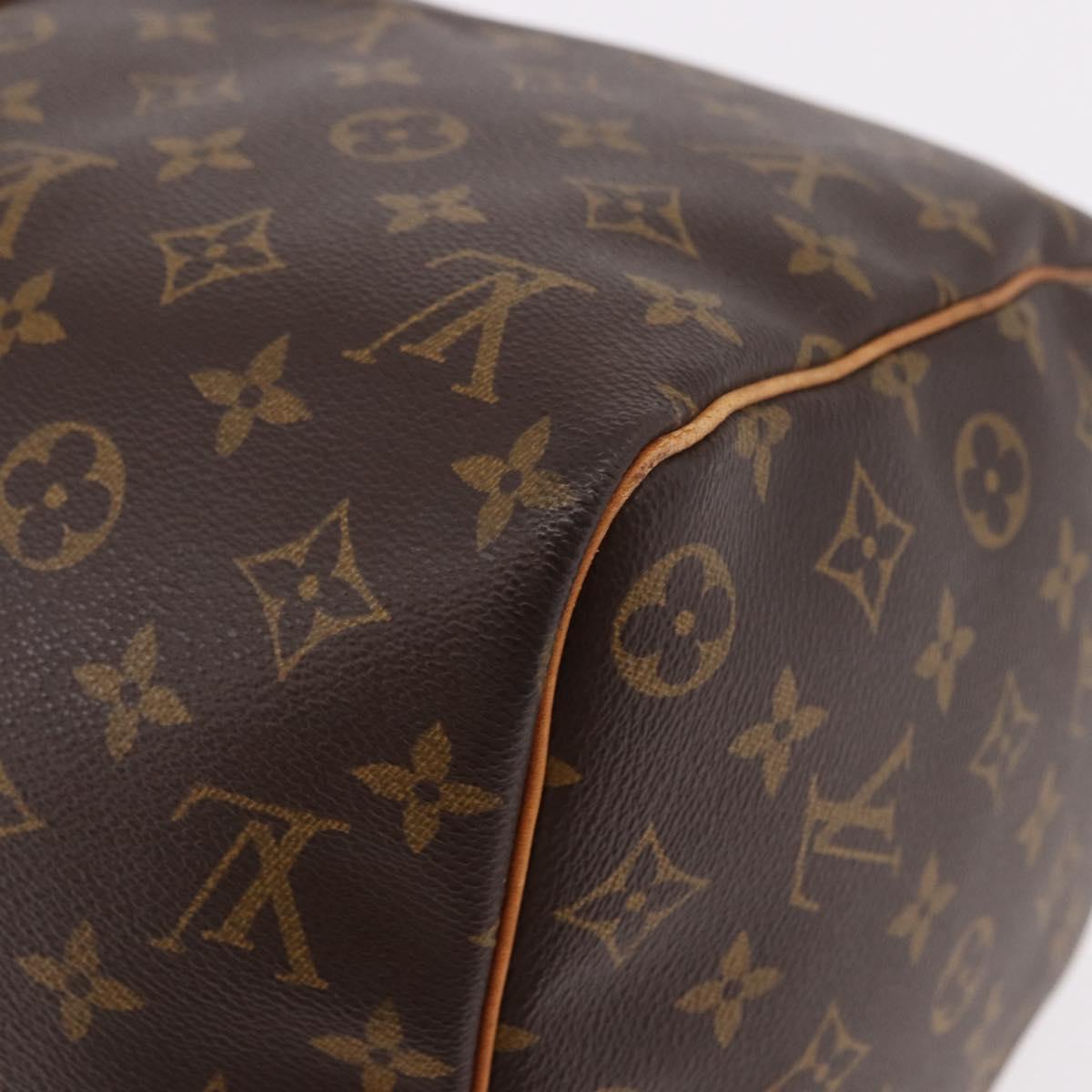 LOUIS VUITTON Monogram Keepall 45 Boston Bag M41428 LV Auth 187805A