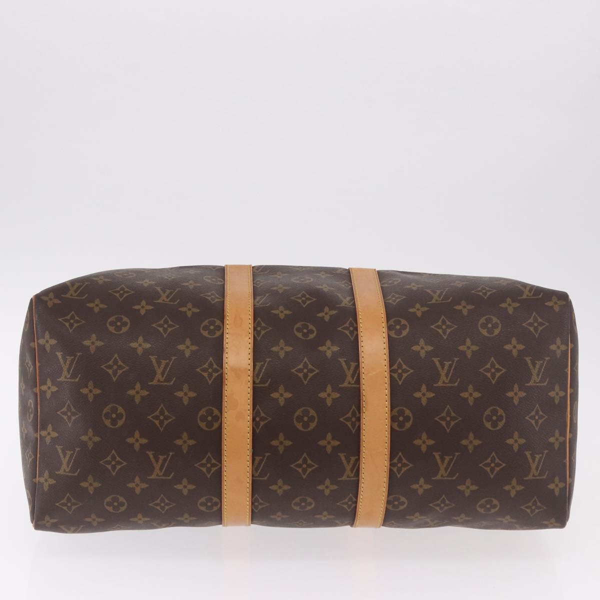 LOUIS VUITTON Monogram Keepall 45 Boston Bag M41428 LV Auth 187805A