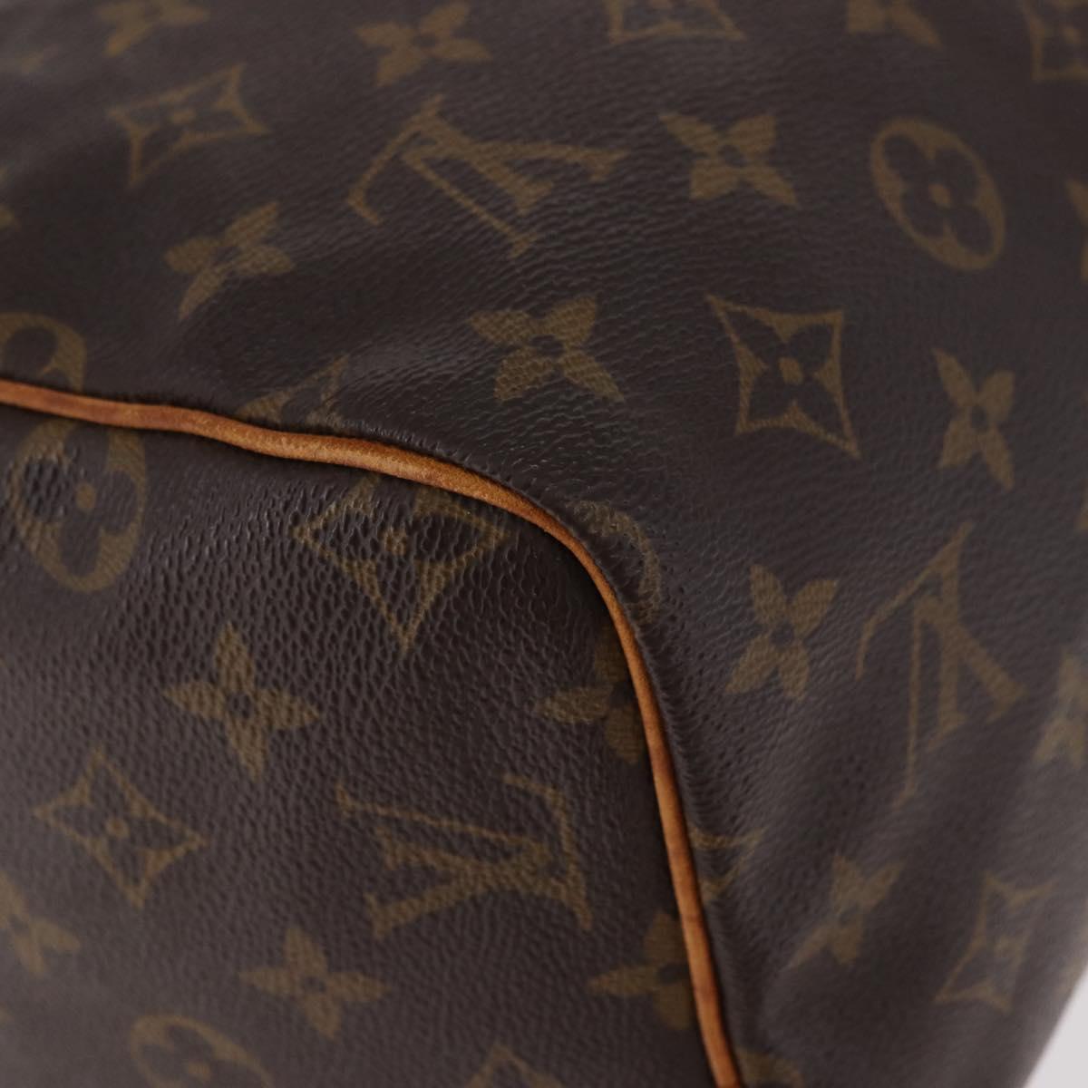 LOUIS VUITTON Monogram Speedy 30 Hand Bag M41526 LV Auth 187807
