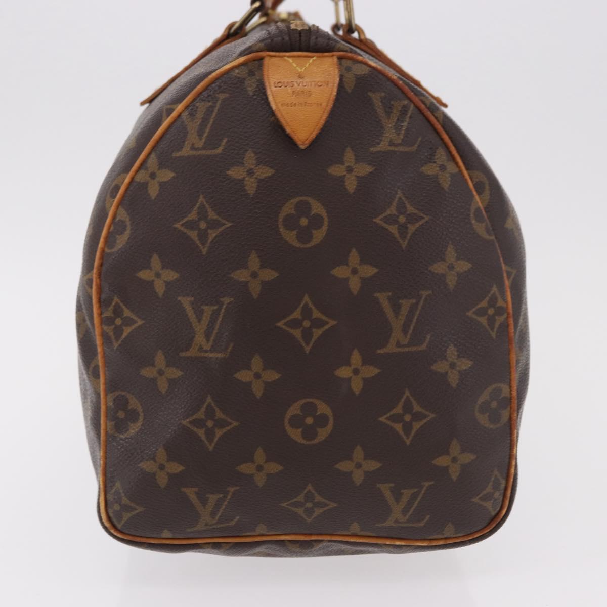 LOUIS VUITTON Monogram Speedy 30 Hand Bag M41526 LV Auth 187807