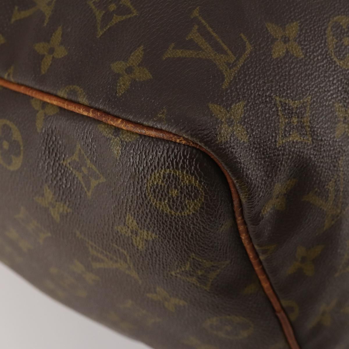 LOUIS VUITTON Monogram Keepall 45 Boston Bag M41428 LV Auth 187808