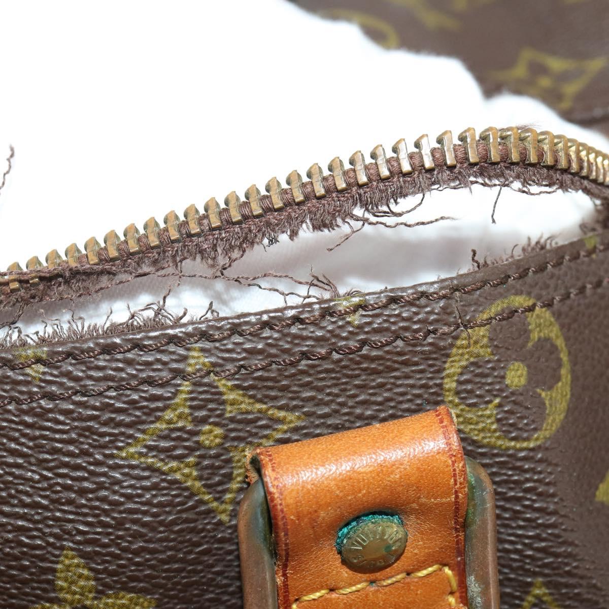 LOUIS VUITTON Monogram Keepall 45 Boston Bag M41428 LV Auth 187808