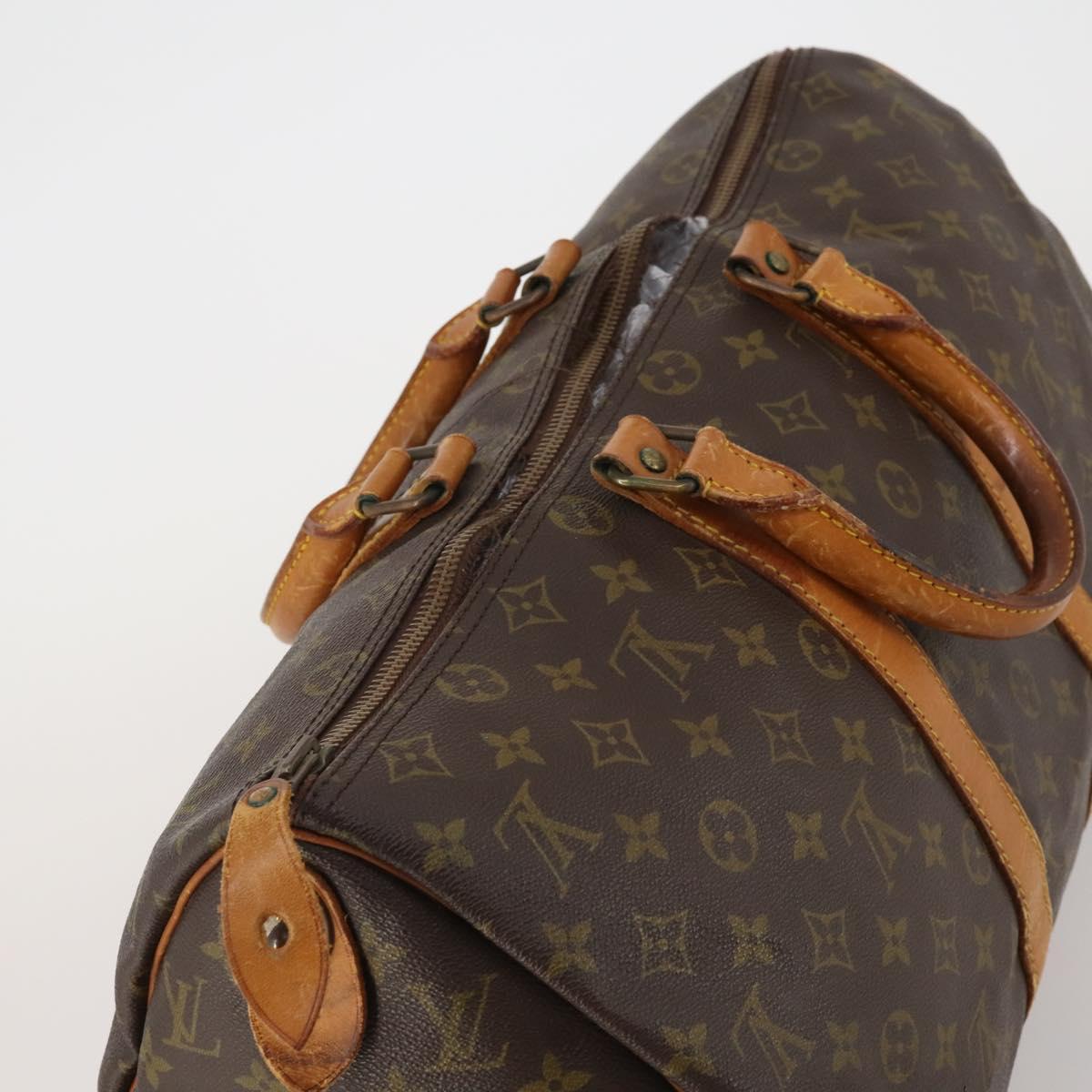 LOUIS VUITTON Monogram Keepall 45 Boston Bag M41428 LV Auth 187808