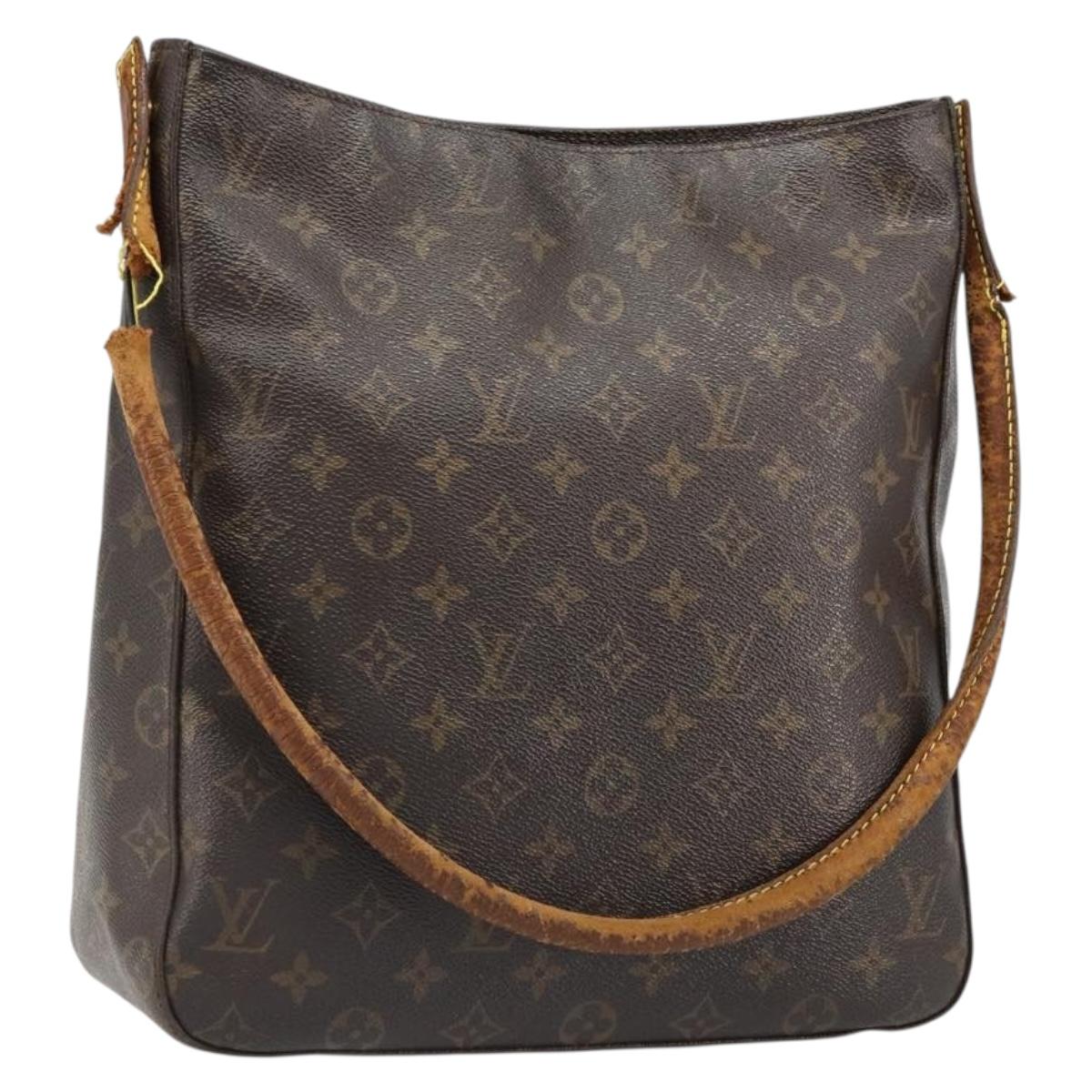 LOUIS VUITTON Monogram Looping GM Shoulder Bag M51145 LV Auth 187810