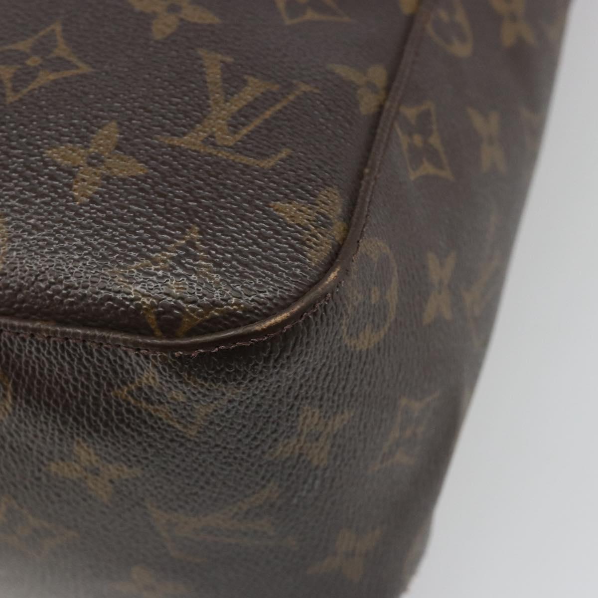 LOUIS VUITTON Monogram Looping GM Shoulder Bag M51145 LV Auth 187810