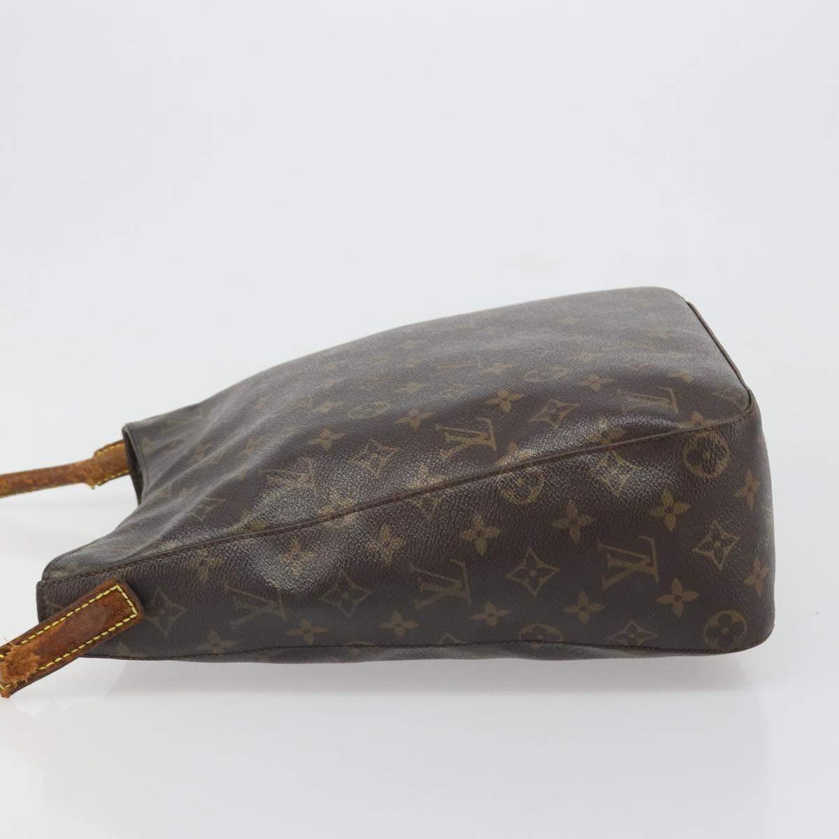 LOUIS VUITTON Monogram Looping GM Shoulder Bag M51145 LV Auth 187810