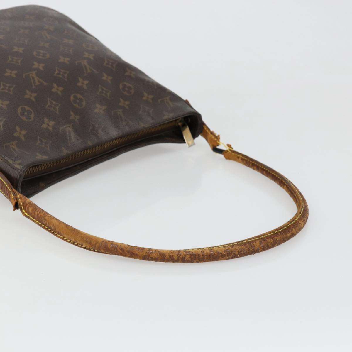 LOUIS VUITTON Monogram Looping GM Shoulder Bag M51145 LV Auth 187810