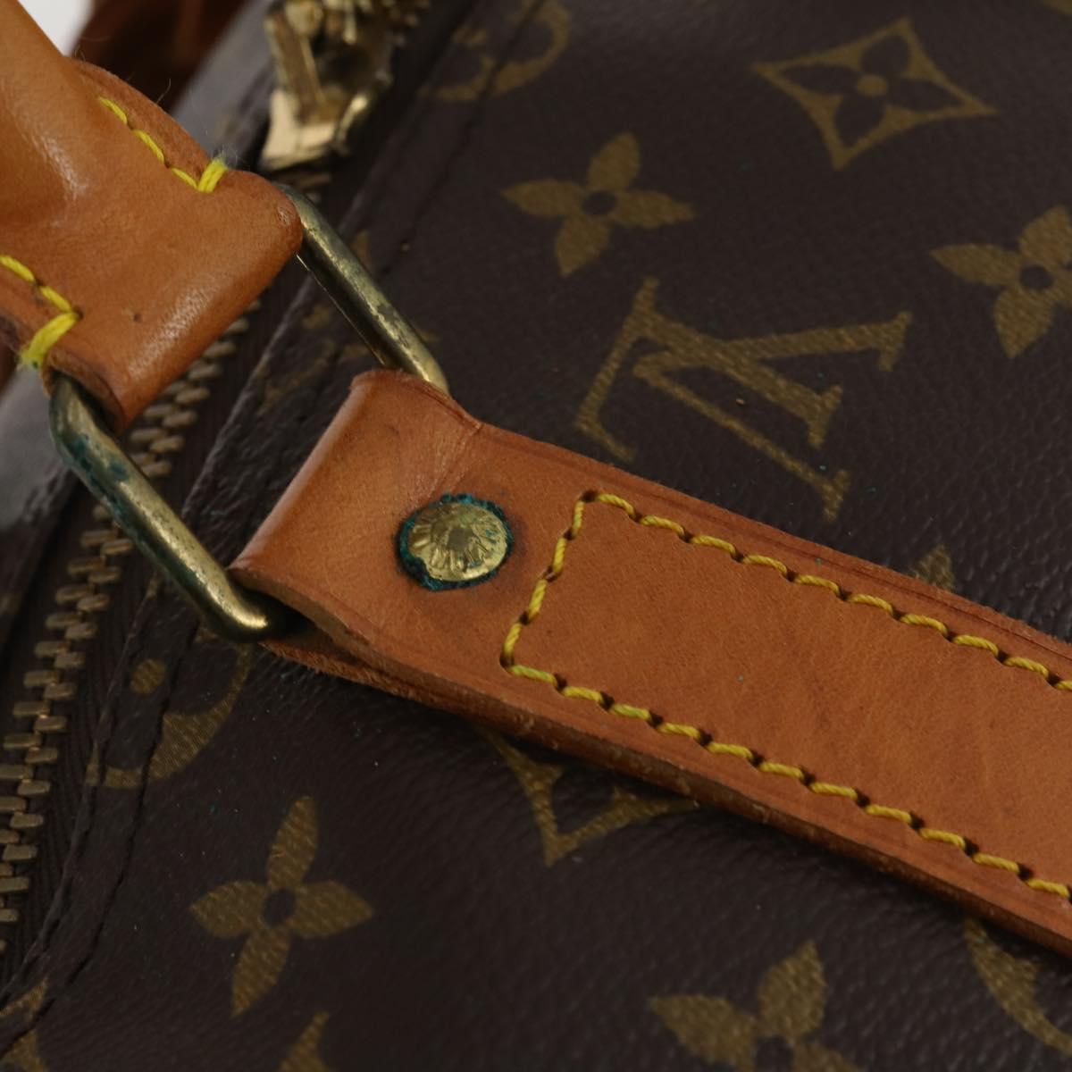 LOUIS VUITTON Monogram Keepall 50 Boston Bag M41426 LV Auth 187836A