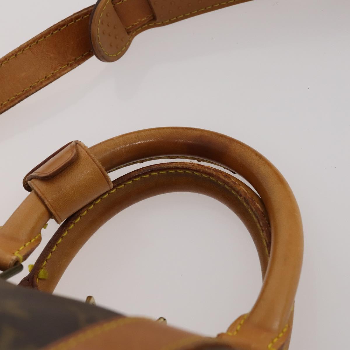 LOUIS VUITTON Monogram Keepall Bandouliere 45 Boston Bag M41418 LV Auth 187838