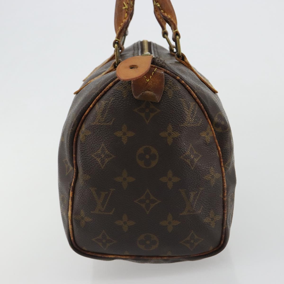 LOUIS VUITTON Monogram Speedy 25 Hand Bag M41528 LV Auth 187841