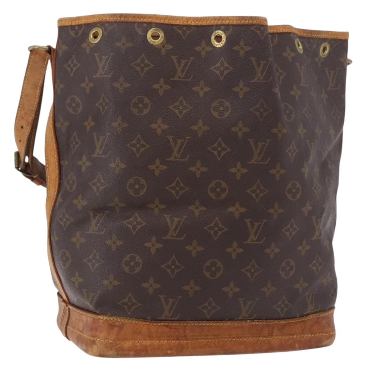 LOUIS VUITTON Monogram Noe Shoulder Bag M42224 LV Auth 187842