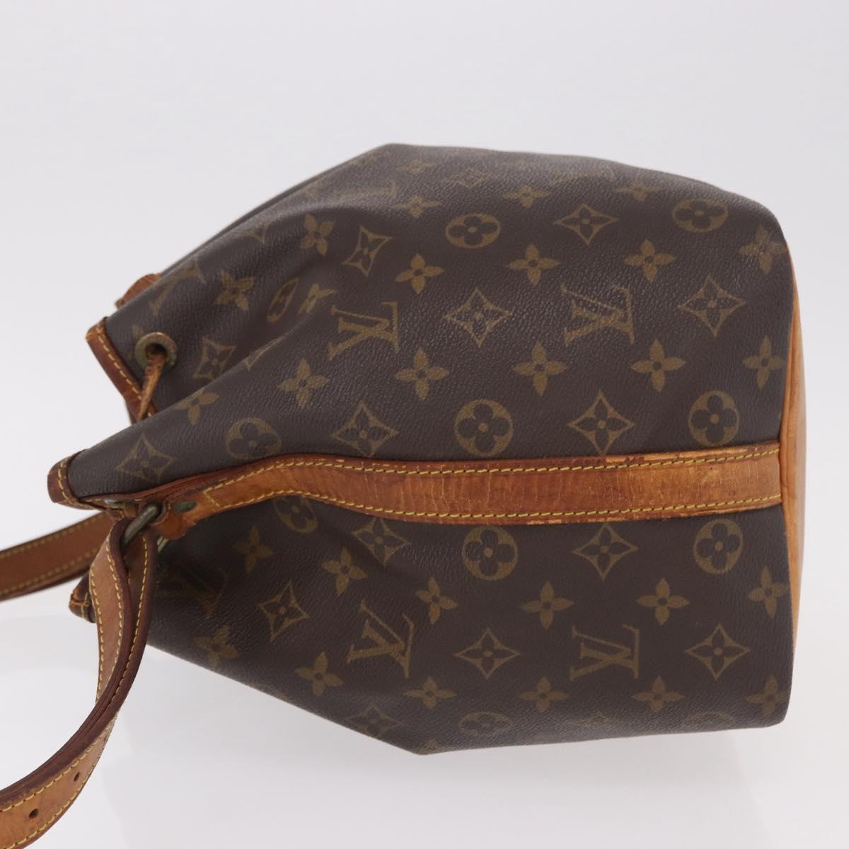 LOUIS VUITTON Monogram Petit Noe Shoulder Bag M42226 LV Auth 187844