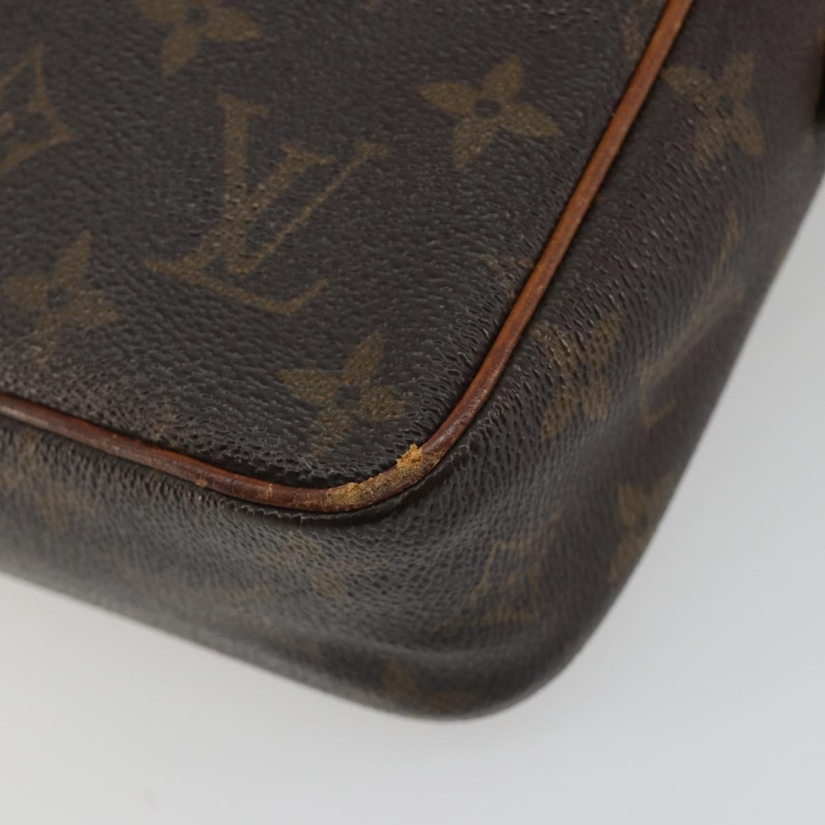 LOUIS VUITTON Monogram Compiegne 23 Clutch Bag M51847 LV Auth 187847