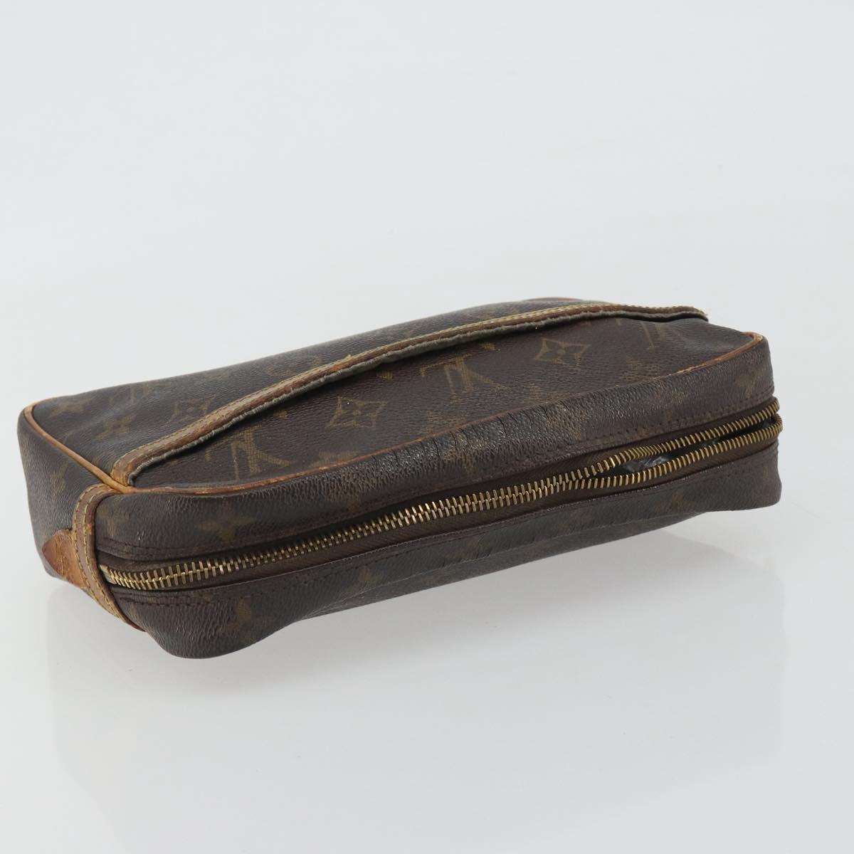 LOUIS VUITTON Monogram Compiegne 23 Clutch Bag M51847 LV Auth 187847