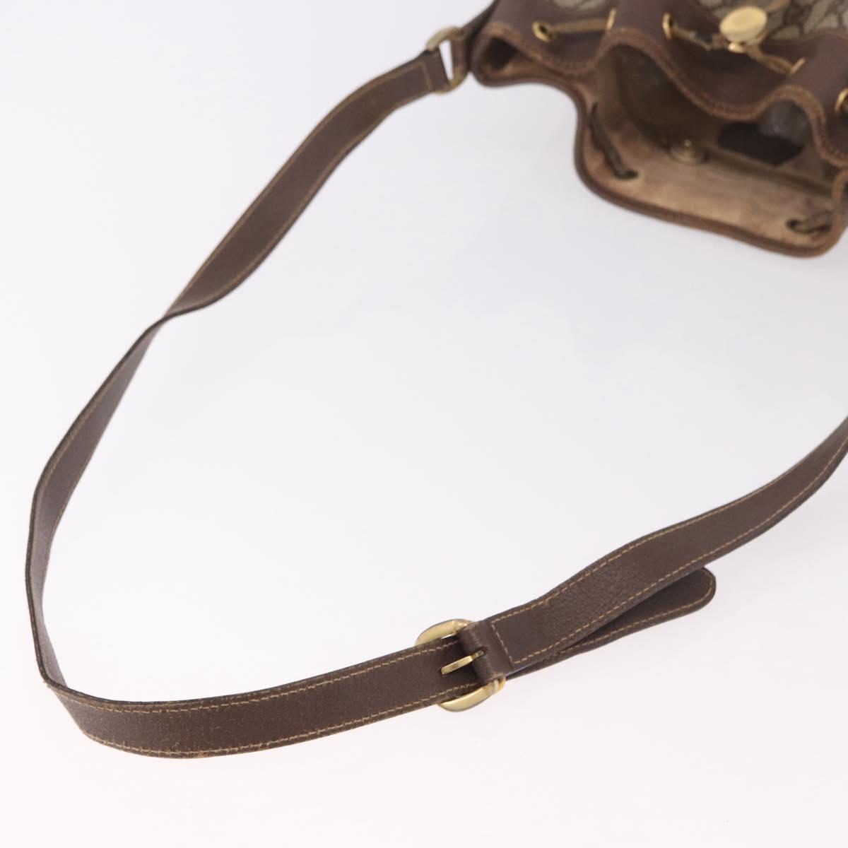 GUCCI GG Supreme Purse Shoulder Bag PVC Beige Gold 001 115 6179 4023 Auth 187851