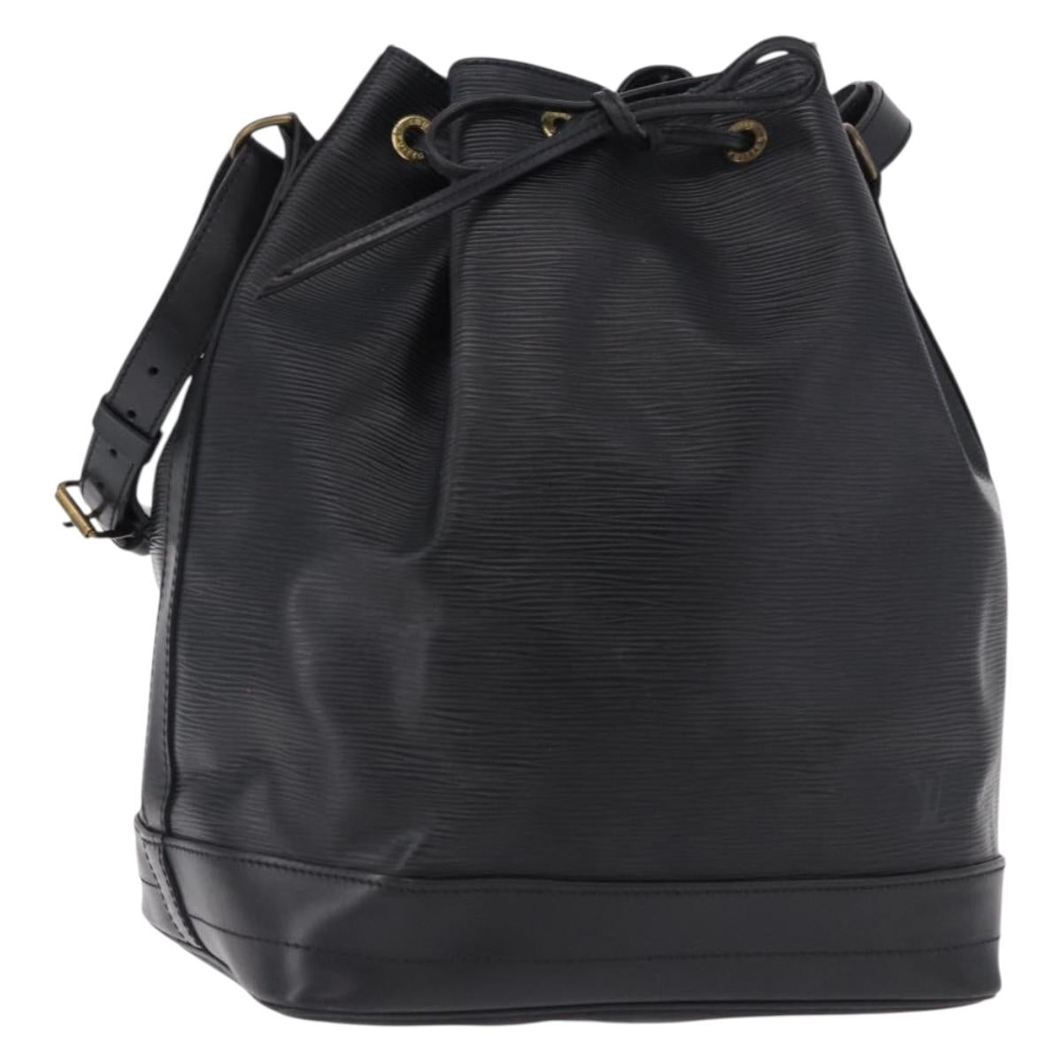 LOUIS VUITTON Epi Noe Shoulder Bag Black M44002 LV Auth 187863V