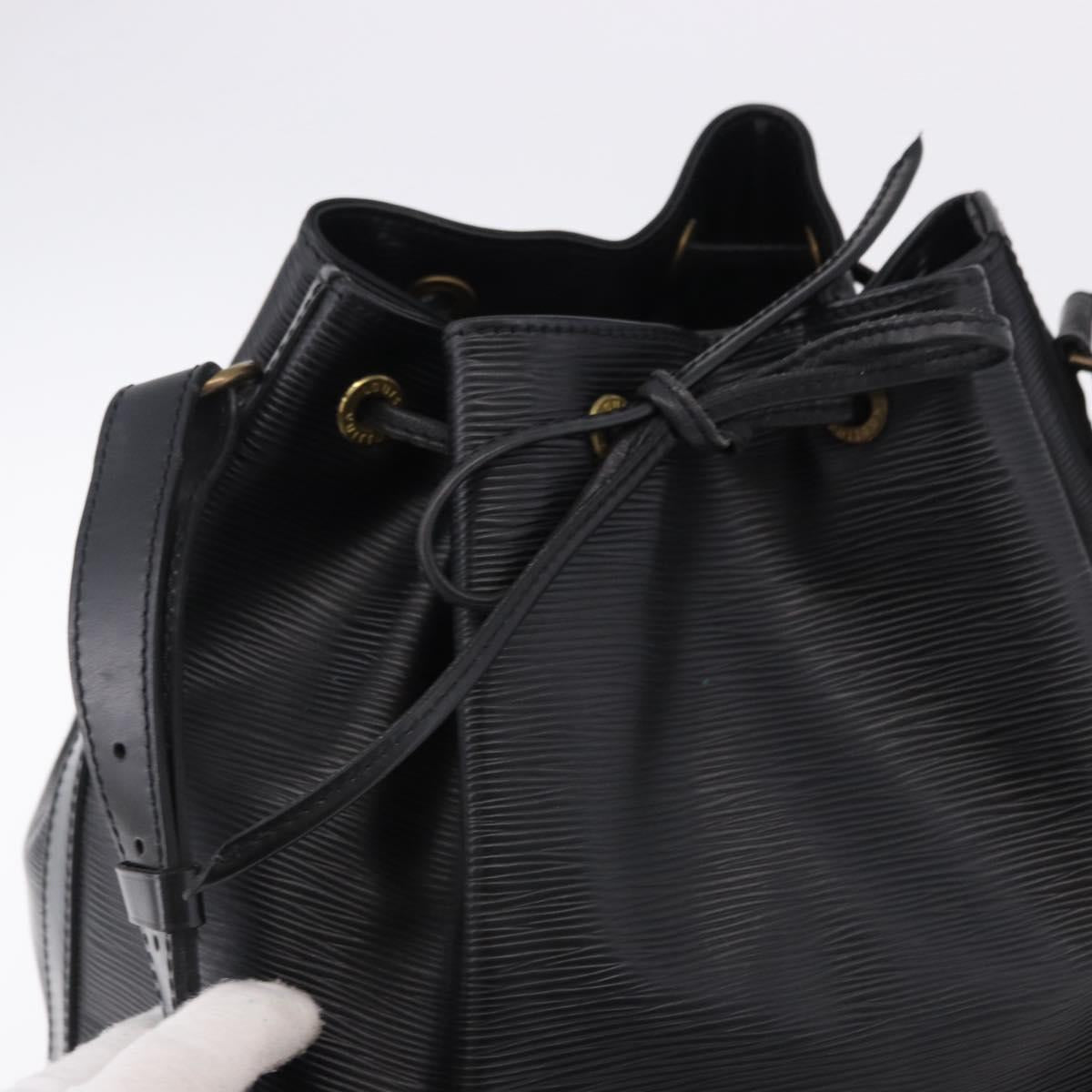 LOUIS VUITTON Epi Noe Shoulder Bag Black M44002 LV Auth 187863V
