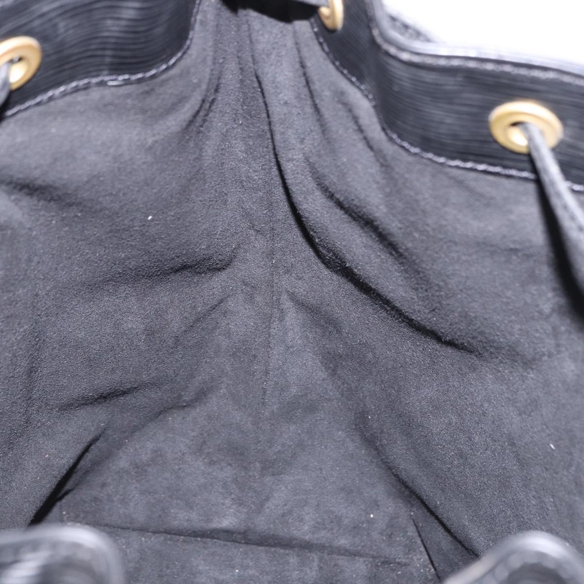 LOUIS VUITTON Epi Noe Shoulder Bag Black M44002 LV Auth 187863V