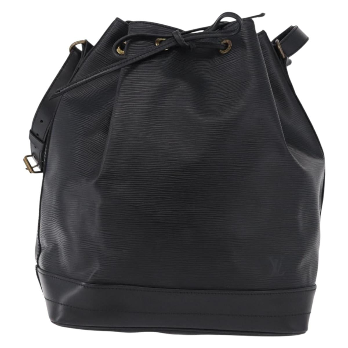 LOUIS VUITTON Epi Noe Shoulder Bag Black M44002 LV Auth 187863V