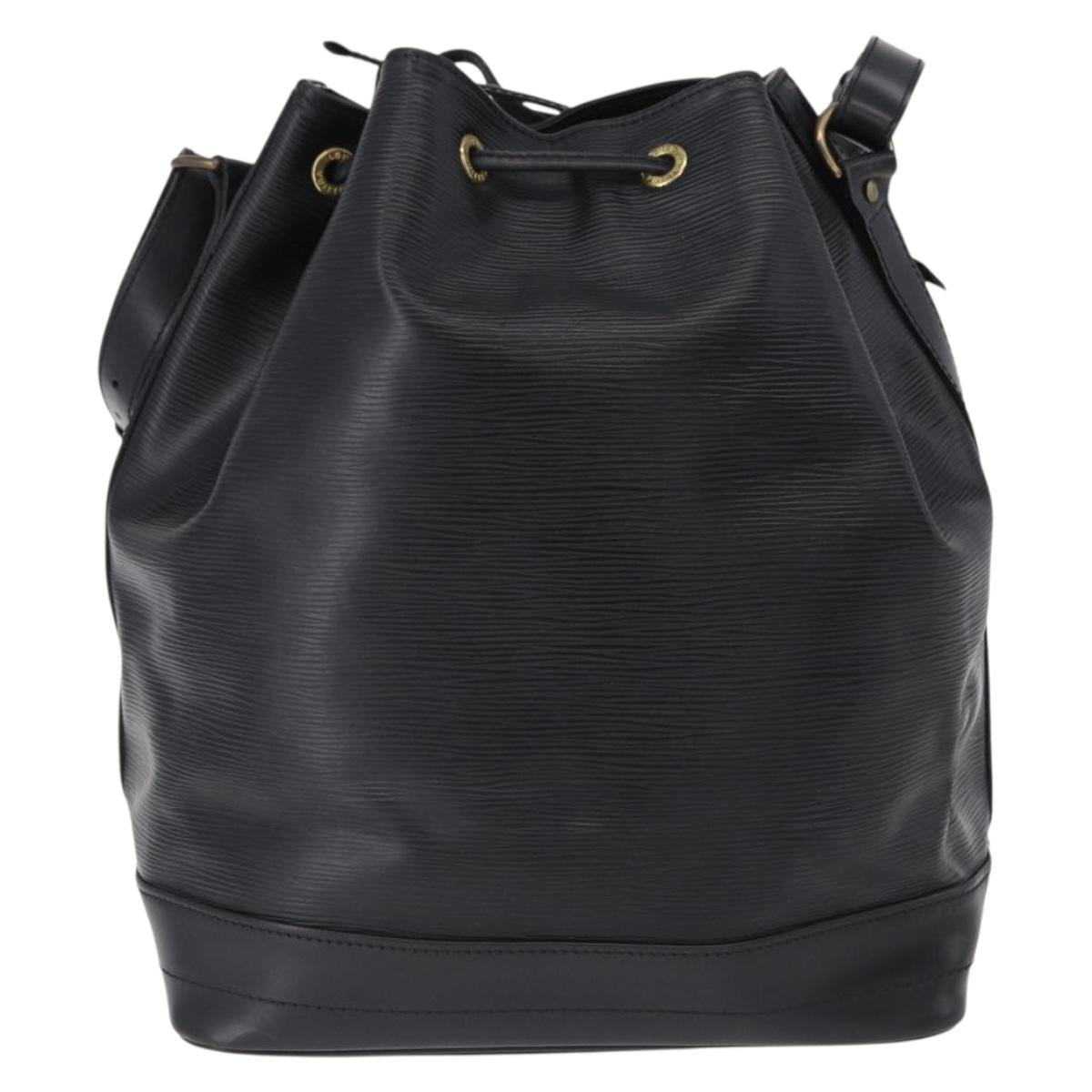 LOUIS VUITTON Epi Noe Shoulder Bag Black M44002 LV Auth 187863V