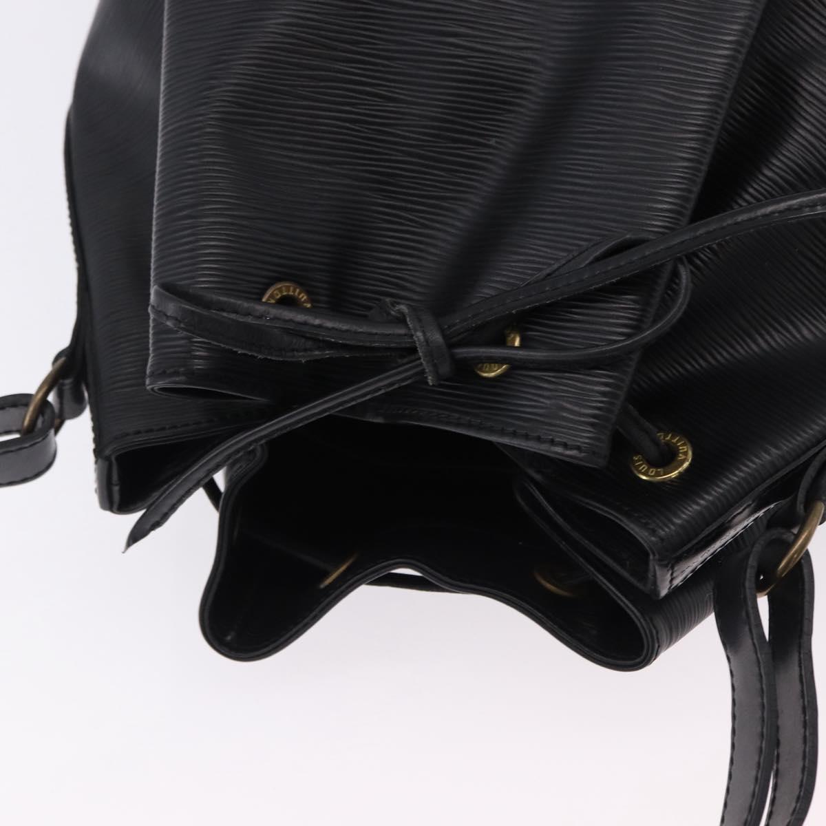 LOUIS VUITTON Epi Noe Shoulder Bag Black M44002 LV Auth 187863V
