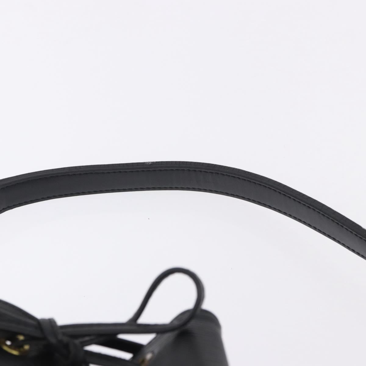 LOUIS VUITTON Epi Noe Shoulder Bag Black M44002 LV Auth 187863V