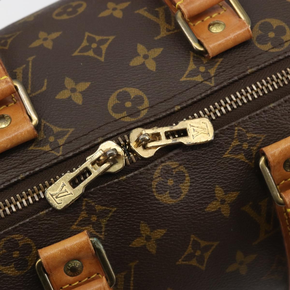 LOUIS VUITTON Monogram Keepall 45 Boston Bag M41428 LV Auth 187867A