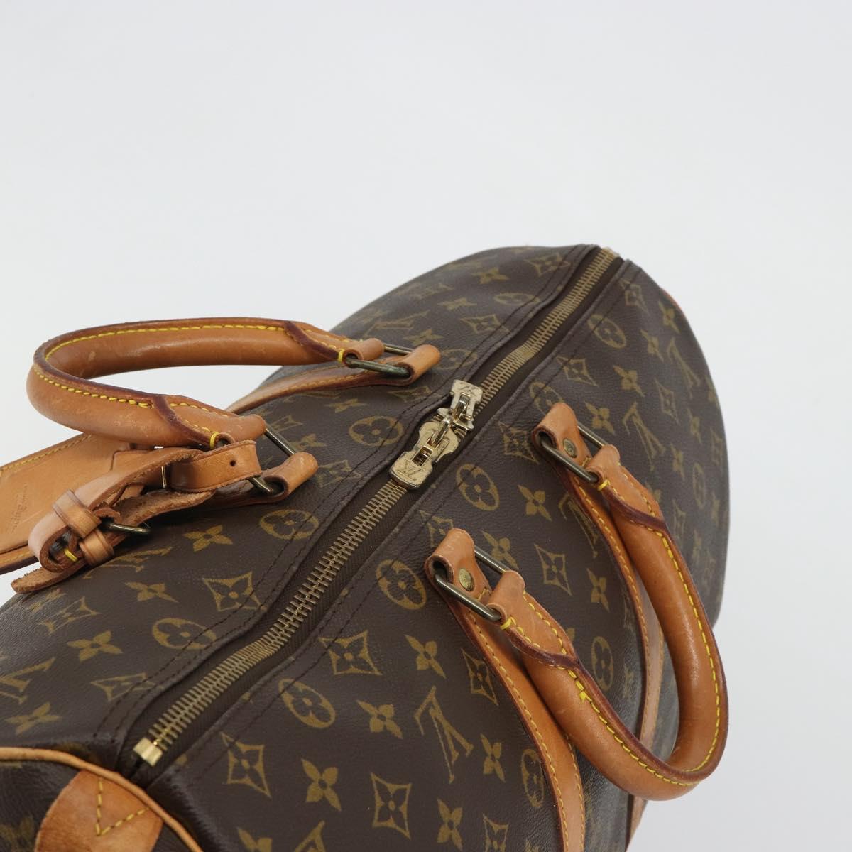 LOUIS VUITTON Monogram Keepall 45 Boston Bag M41428 LV Auth 187867A