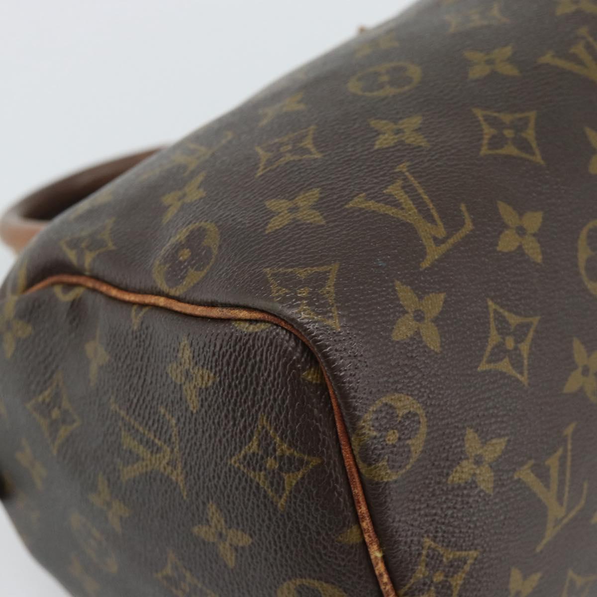 LOUIS VUITTON Monogram Speedy 25 Hand Bag M41528 LV Auth 187869