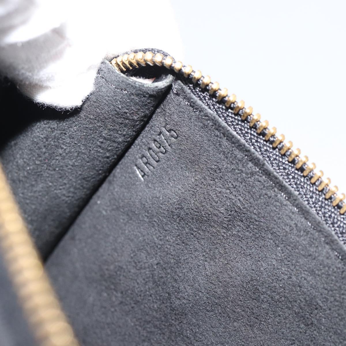 LOUIS VUITTON Epi Pochette Accessoires Pouch Black M52982 LV Auth 187872A