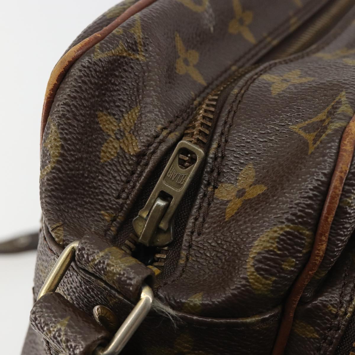 LOUIS VUITTON Monogram Nile Shoulder Bag M45244 LV Auth 187879