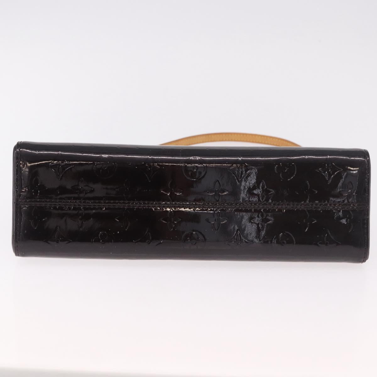 LOUIS VUITTON Vernis Roxbury Drive Hand Bag Amarante M91995 Auth 187927V