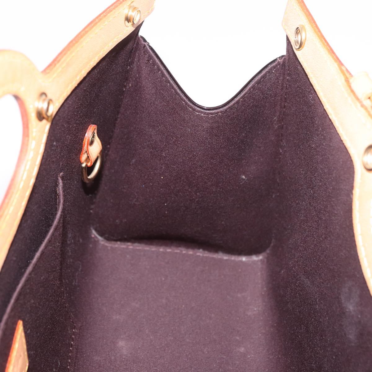 LOUIS VUITTON Vernis Roxbury Drive Hand Bag Amarante M91995 Auth 187927V