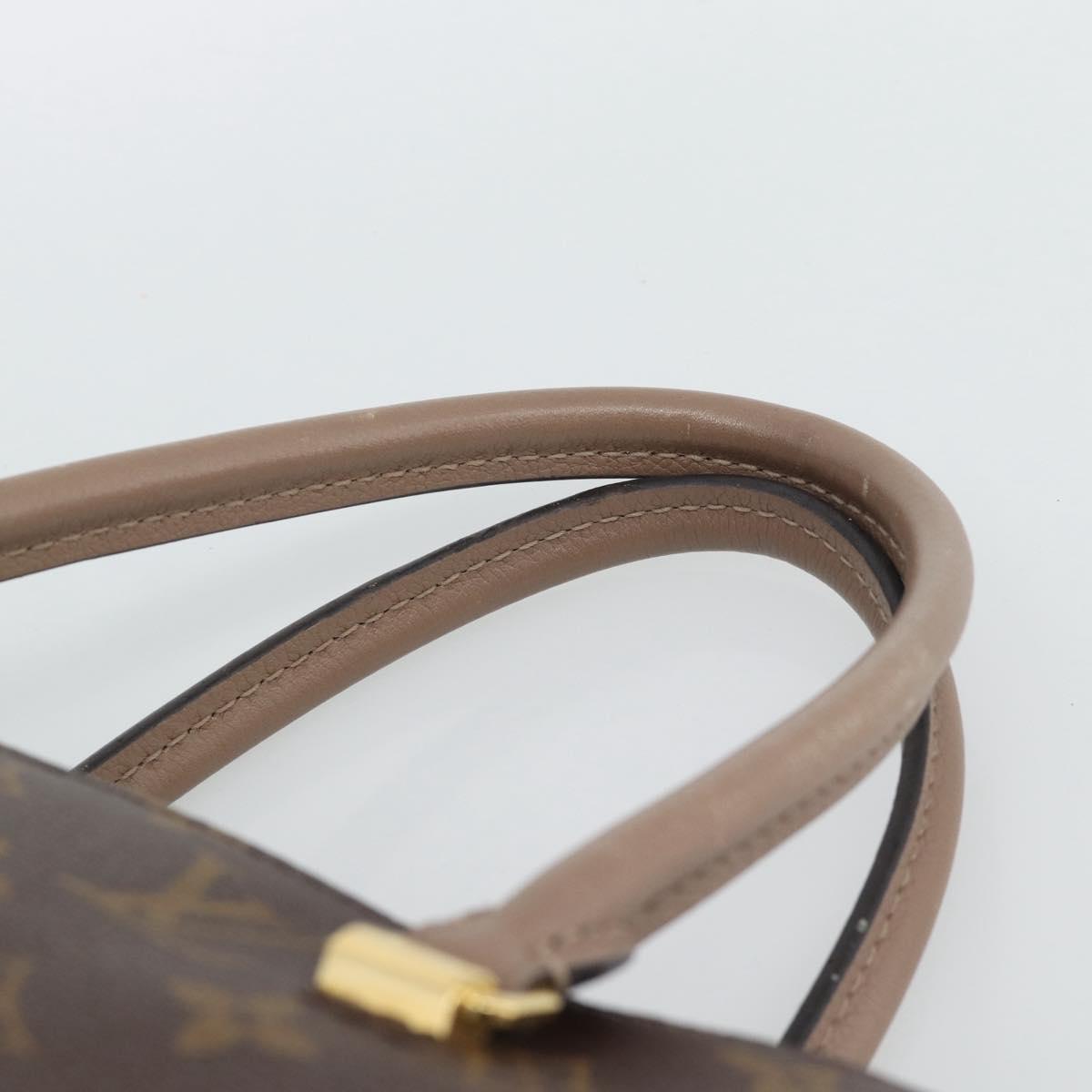 LOUIS VUITTON Monogram Pallas MM Hand Bag 2way LV Auth 187929M