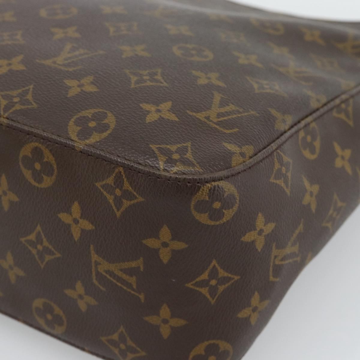 LOUIS VUITTON Monogram Looping GM Shoulder Bag M51145 LV Auth 187937V