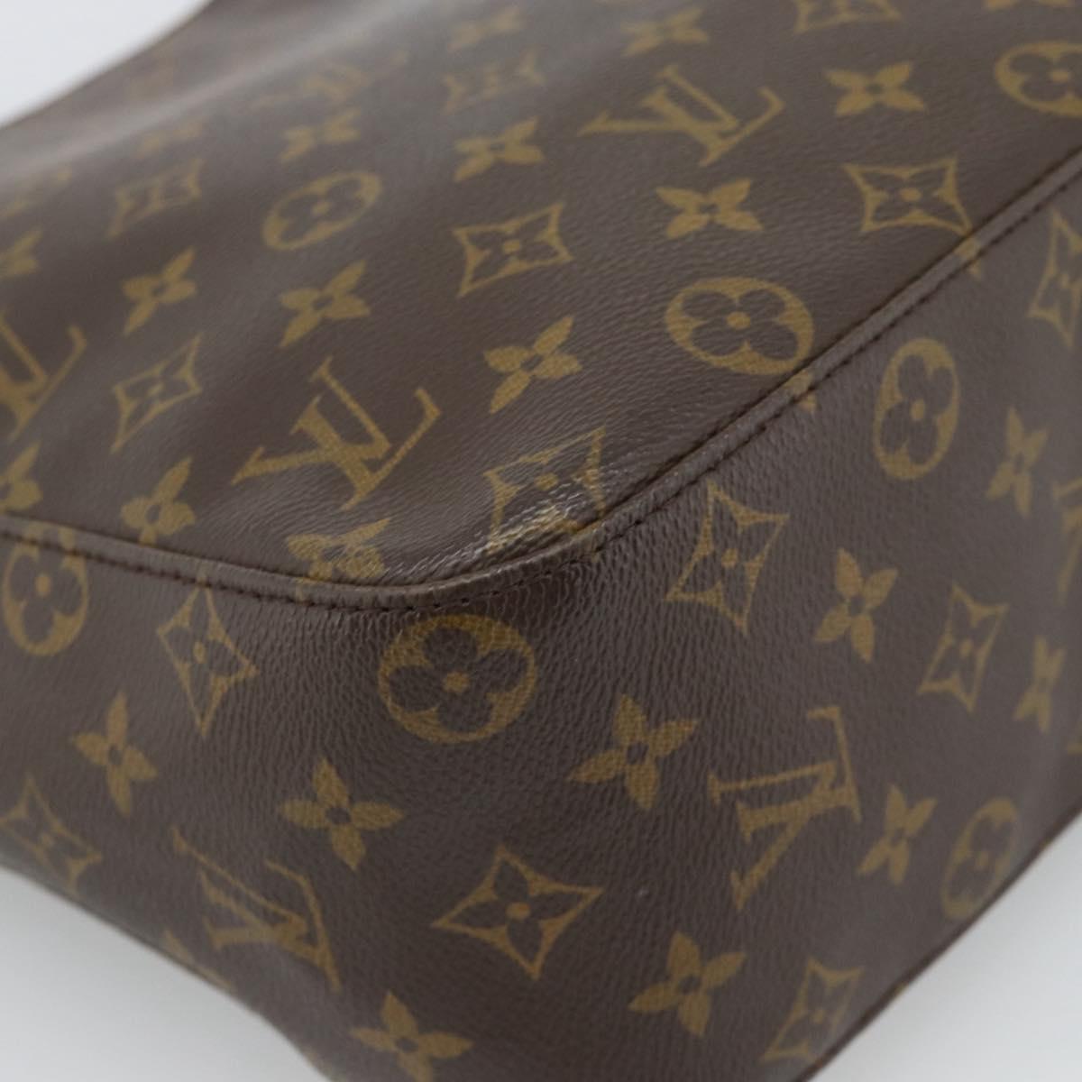 LOUIS VUITTON Monogram Looping GM Shoulder Bag M51145 LV Auth 187937V