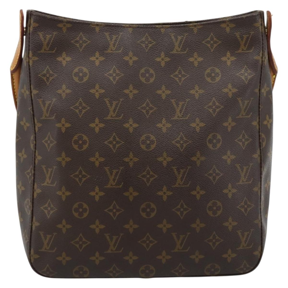 LOUIS VUITTON Monogram Looping GM Shoulder Bag M51145 LV Auth 187937V