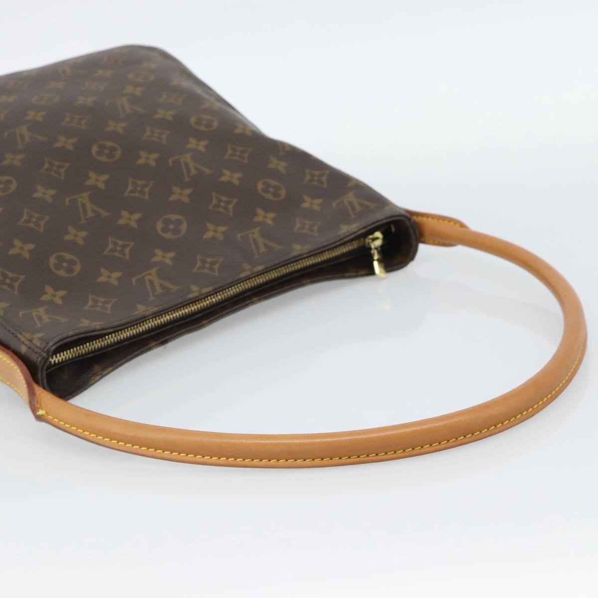 LOUIS VUITTON Monogram Looping GM Shoulder Bag M51145 LV Auth 187937V