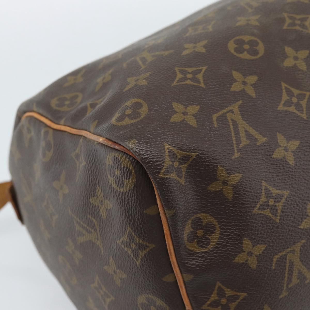 LOUIS VUITTON Monogram Speedy 35 Hand Bag M41524 LV Auth 187939A
