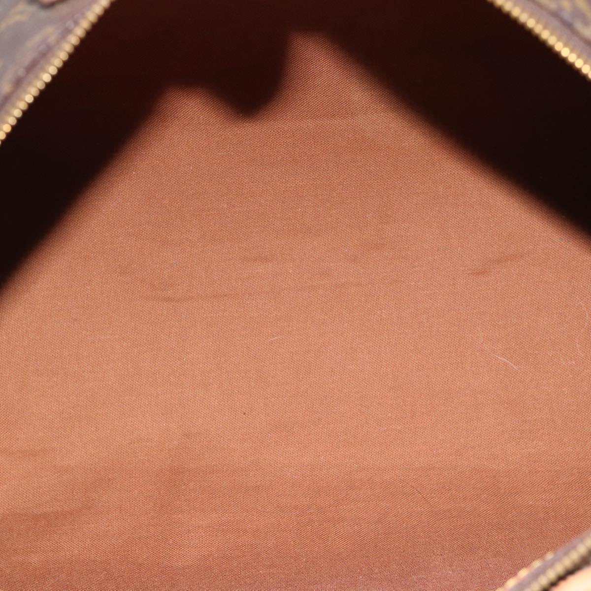 LOUIS VUITTON Monogram Speedy 35 Hand Bag M41524 LV Auth 187939A
